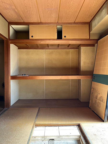 施工前：マンションリノベーション収納