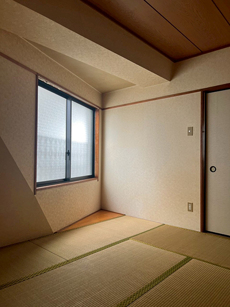 1LDKマンションリノベーション｜工事前｜和室