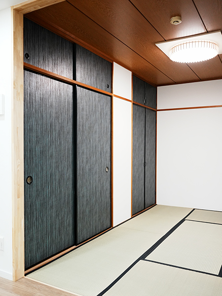 1LDKマンションリノベーション｜和室建具